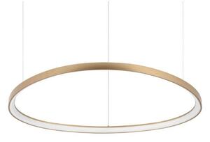 Ideal Lux 307701 GEMINI závesné svietidlo LED 82W 10000/5330lm 3000K mosadzná