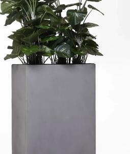 Kvetináč ELEMENTO, sklolaminát, šírka 59 cm, betón design