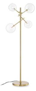 Ideal Lux 290966 EQUINOXE stojacia lampa 4xG4 V1660mm mosadzná