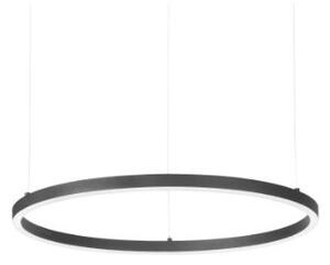 Ideal Lux 304410 ORACLE SLIM závesné svietidlo LED D700mm 38W 4500/2320lm 4000K čierna