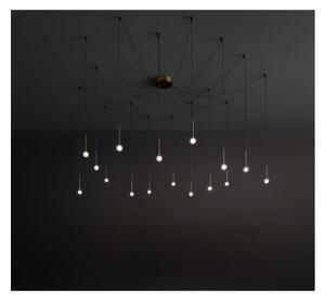 Ideal Lux 284002 LUCCIOLA závesné svietidlo LED 16W 1500/910lm 3000K čierna