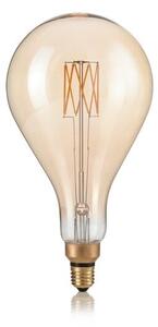 Ideal Lux 130163 LED žiarovka E27 Vintage A155 8W/600lm 2200K jantárová, dekoračná