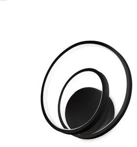 Ideal Lux 304496 OZ DALI nástenné svietidlo LED 28W 2500/1060lm 3000K čierna