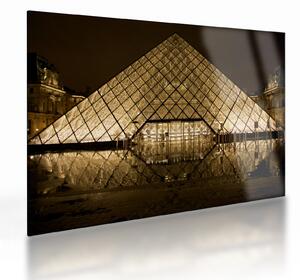 Sklenený obraz Louvre (70x50 cm)