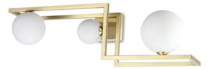 Ideal Lux 284330 ANGOLO stropné svietidlo 3xG9 saténová mosadz