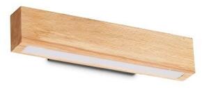 Ideal Lux 284477 CRAFT nástenné svietidlo LED 13W 1550/1100lm 3000K čierna, drevo