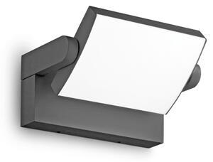 Ideal Lux 287683 SWIPE vonkajšie nástenné svietidlo LED 20,5W 2300/1320lm 3000K antracitová