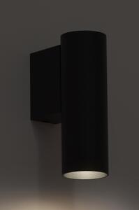 FOURTY WALL nástenná lampa Čierna