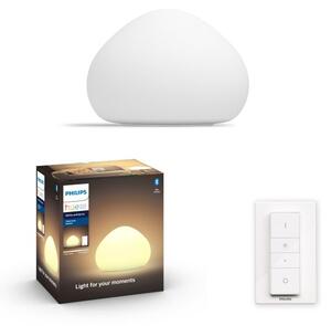 Philips Hue White Ambiance 8719514341395 Wellner stolná lampička D268mm 1xE27 +SWITCH 9,5W/806lm 2200-6500K biela bluetooth