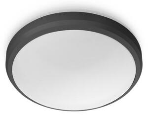 Philips 8719514417878 Doris vonkajšie stropné svietidlo LED 6W/600lm 2700K IP54 čierna