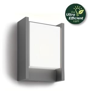 Philips 8720169278042 UltraEfficient Arbour vonkajšie nástenné svietidlo LED 3,8W/800lm 2700K IP44 antracit