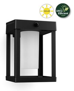 Philips 8720169263871 UltraEfficient Solar Camill solárne nástenné svietidlo so senzorom LED 1,4W 250/25lm 3000K IP44 čierna