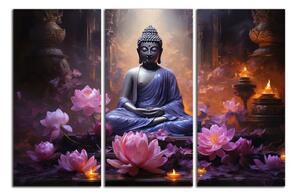Obraz na plátne Budha a svätyňa