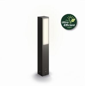 Philips 8720169257351 UltraEfficient Stratosphere vonkajšie stojanové svietidlo/stĺpik LED V420mm 3,8W/800lm 2700K IP44 antracit