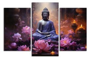 Obraz na plátne Budha a svätyňa