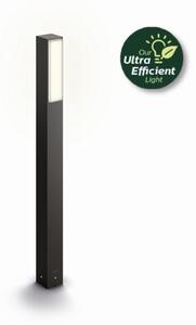Philips 8720169257450 UltraEfficient Stratosphere vonkajšie stojanové svietidlo/stĺpik LED V770mm 3,8W/800lm 2700K IP44 antracit