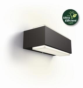 Philips 8720169257337 UltraEfficient Stratosphere vonkajšie nástenné svietidlo LED 3,8W/800lm 4000K IP44 antracit