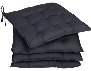 4 x poduška Cozy - antracit