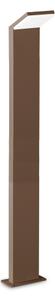 Ideal lux 322438 OUTDOOR STYLE vonkajšie stojanové svietidlo/stĺpik LED V1000mm 9W 1100/820lm 4000K IP54 kávová