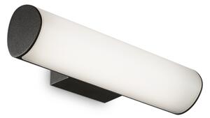 Ideal lux 322209 OUTDOOR ETERE vonkajšie nástenné svietidlo LED 9,5W 1350/990lm 4000K IP44 čierna