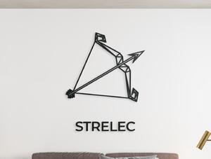 Drevko AKCIA - Nálepka na stenu znamenie Strelec
