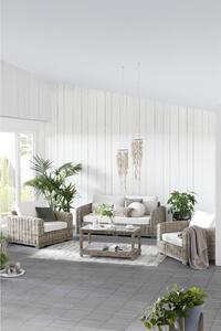 SEDACIA ZOSTAVA, drevo, svetlosivá, prírodné farby Livetastic - Online Only obývacie izby, Online Only