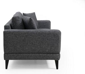 Dizajnová sedačka Santino 180 cm tmavosivá