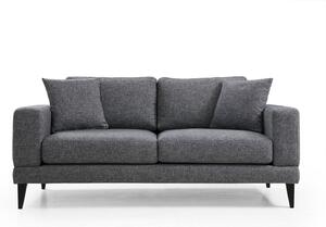 Dizajnová sedačka Santino 180 cm tmavosivá