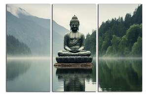 Obraz na stenu Budha na jazere