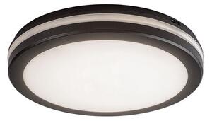 RABALUX 77035 Indre vonkajšie stropné svietidlo LED D300mm 28W/2450lm 3000+4000+6500K IP54 čierna, biela