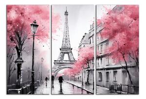 Obraz na plátne Jeseň v Paríži