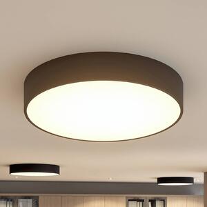 Arcchio LED stropné svietidlo Noabelle, Ø 60 cm, čierna, kov