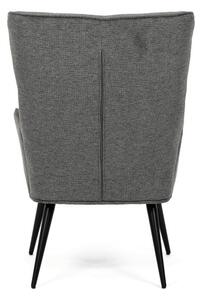 Kreslo sivé AK-315 GREY2