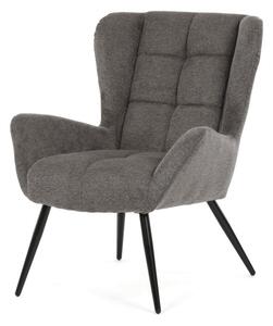 Kreslo sivé AK-H9206 GREY2
