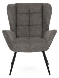 Kreslo sivé AK-H9206 GREY2