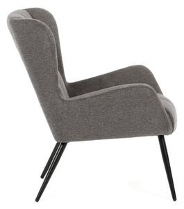 Kreslo sivé AK-H9206 GREY2