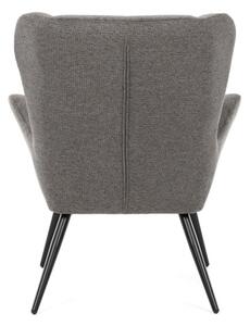 Kreslo sivé AK-H9206 GREY2