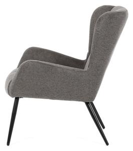 Kreslo sivé AK-H9206 GREY2