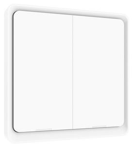 Immax 07513L NEO vypínač, 86x86mm 2-tlačídlový, 100-240V, WiFi, biela