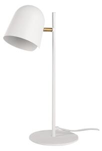 Biela stolová lampa SULION Paris, výška 40 cm