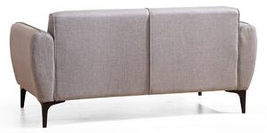 Dizajnová sedačka Beasley 160 cm sivá