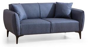 Dizajnová sedačka Beasley 160 cm modrá