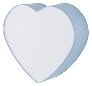 Detské prisadené svietidlo TK 5924 HEART modrá