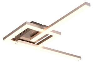 TRIO Reality R67303107 VIALE stropné svietidlo SMD LED 17W/1860lm 3000K nikel matná