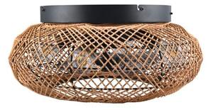 TRIO Reality R67302126 LILLESAND stropné svietidlo s ventilátorom 4xE27 D500mm čierna, béžové