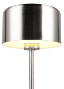 TRIO Reality R59151107 JEFF dotyková stolná lampička SMD LED 1,5W/120lm 3000K nikel matná, čierna, nabíjateľná batéria, USB-C port