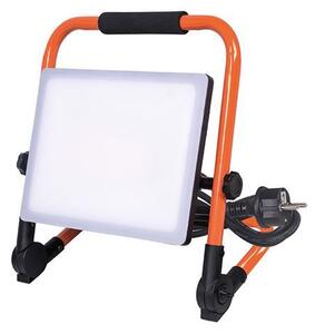 SOLIGHT LED prenosný reflektor 100W/230V/4000K/9000Lm/IP65, sklopný stojan