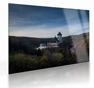 Sklenený obraz Karlštejn (70x50 cm)