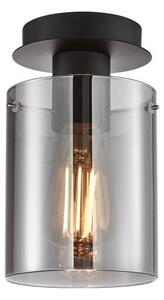 ITALUX SPL-5581-1SC-BK-SG Sardo stropné svietidlo 1xE27 D130mm čierna, šedá
