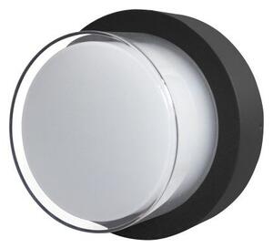ITALUX OWL-3062-S-4K Rosta vonkajšie nástenné svietidlo LED D110mm 5W/503lm 4000k IP54 čierna, biela
